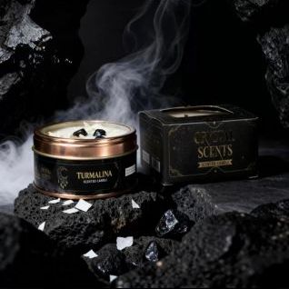 Vela aromatizada Turmalina-AROMA CRYSTAL